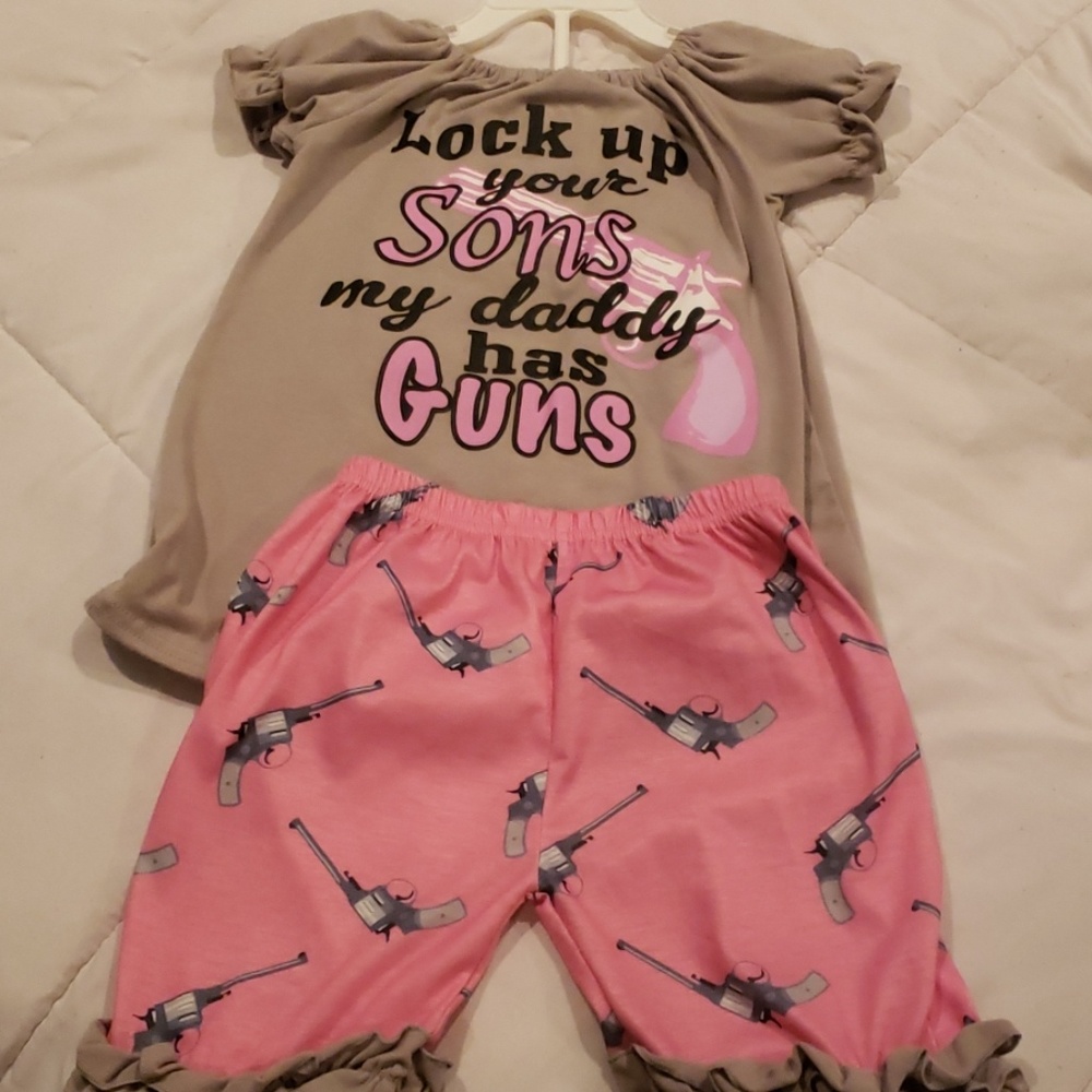 Tdazzle girls outfit size 6x